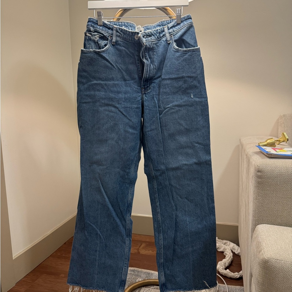 Abercrombie & Fitch Blue Relaxed Jeans Classic Denim